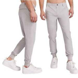 Redvanly Halliday Pull-On Jogger In Glacier Gray Size L Golf Pant Comfortable